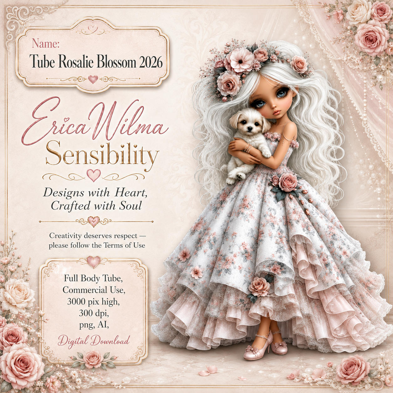 (image for) EW AI Tube - Rosalie Blossom 2026